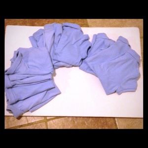 Girls 10pc George uniform shirts